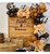 Cow Balloon Garland Kit-DIY 151pcs Neutral Brown Apricot Cow Print Balloons Arch Kit for Cowboy Cowgirl's Party Decorations, Farm Birthday Party, Baby Shower, Gender Reveal Party