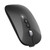 ?Upgrade? LED Wireless Mouse, Slim Silent Mouse 2.4G Portable Mobile Optical Office Mouse with USB & Type-c Receiver, 3 Adjustable DPI Levels for Notebook, PC, Laptop, Computer, MacBook (GalaxyBlack)