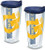 Tervis 1093045 Georgia Tech Yellow Jackets Colossal Tumbler with Wrap and Navy Lid 2 Pack 24oz, Clear