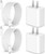 iPad Pro Fast Charger [Apple Certified], 2Pack 20W USB C Fast Charger for iPad Air 5th/4th, iPad Mini 6, iPad Pro 12.9/11 inch 2022/2021/2020/2018, iPad 10th Generation with 6FT USB C to USB C Cable