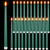 24 Packs Flameless Taper Candles Battery Operated 11 Inch Long Candle Light LED Flameless Candlesticks Fake Candles Flickering Tapered Candles for Wedding Halloween Christmas Decoration (Green)