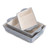 Original Heart Casserole Dish Ceramic Baking Pan 3pcs Bakeware Set Grey Baking Dish for Oven 9x13 Baking Pan Casserole Dish Set Nonstick Baking Dishes for kitchen
