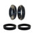 AHL Front Fork Shock Oil Seal and Dust Seal Set 43mm x 55mm x11mm for Yamaha YZF-R6 YZFR6 1999-2010