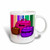 3dRose Welcome To The Shit Show Mug, 11 oz, White