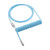 CableMod Classic Coiled Keyboard Cable (Blueberry Cheesecake, USB A to USB Type C, 150cm)
