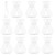 60 Pieces Drop Ceiling Hooks Clips Ceiling Tile Hooks Drop Ceiling Clips for Hanging Classroom Ceiling Hangers Suspended Tile Hanger for Classroom Office Home Wedding Decorations (White, 60 Pcs)