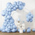 RUBFAC Pastel Blue Balloons Different Sizes 105pcs 5/10/12/18 Inch for Garland Arch, Light Blue Latex Balloons for Birthday Party, Baby Shower, Gender Reveal, Wedding, Anniversary Party Decorations RUBFAC Pastel Blue Balloons Different Sizes 105pcs 5/10/12/18 Inch for Garland Arch, Light Blue Latex Balloons for Birthday Party, Baby Shower, Gender Reveal, Wedding, Anniversary Party Decorations