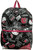 Fast Forward Hello Kitty Black All-Over Print Backpack for Kids 16 Inch Padded Shoulder Bag