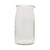 Creative Co-Op 36 oz. Hand-Blown Glass, Clear Pitcher, 7.5" x 4"