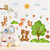Watercolor Tree Animals Wall Decals,Cartoon Animal Wall Stickers,Nursery Wall Decor Woodland Animal Wall Decals,Fox Giraffe Bear Forest Animal Wall Decal for Kids Room Bedroom Classroom Playroom Decor Watercolor Tree Animals Wall Decals,Cartoon Animal Wall Stickers,Nursery Wall Decor Woodland Animal Wall Decals,Fox Giraffe Bear Forest Animal Wall Decal for Kids Room Bedroom Classroom Playroom Decor