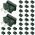 30 Pieces Spt2 Christmas Light Slip Plug Vampire Plug Green Slide Plug Inline Zip Plug Holiday Plug Adapter for Valentine's Day Christmas Lights Design