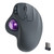 Wireless Trackball Mouse, Rechargeable Ergonomic Mouse, Easy Thumb Control, Precise & Smooth Tracking, 3 Device Connection (Bluetooth or USB), Compatible for PC, Laptop, iPad, Mac, Windows, Android