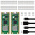 GeeekPi 2-Pack Raspberry Pi Pico W with Pin Headers & USB Cables- Raspberry Pi RP2040 Chip, Wi-Fi Wireless Connectivity, Raspberry Pi Pico W Boards, 20Pin Headers, 3Pin Headers, USB Cables Included