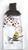 CHARLIE FALL- RAKING LEAVES - HANDMADE CROCHET TOP HANGING KITCHEN TOWEL