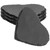 ARTIBETTER Marble Coaster Black Coasters Black Coasters Black Heart Shape Slate Coasters, Natural Cup Mats for Drinks Beverages Wine Glasses 4pcs Black Home Decor Black Home Decor Black Home Decor
