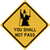 You Shall Not Pass 12" x 12" Funny Tin Sign Bedroom Man Cave Garage Dorm Nerd Home Decor