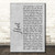 Hurt Rustic Script Grey Song Lyric Wall Art Poster Gift Present Print