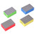 4Pcs Diamond Hand Polishing Pads,Hand Polishing Pads, Reusable Foam Sanding Blocks, for Tile Stone Trimming Deburring Marble Concrete Granite Ceramics Glass Wet Dry 60# 100# 200# 400# Grit