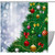 Shower Curtain, Green Christmas Tree Bathroom Curtain, Bathroom Shower Curtain with Hooks, Kids Bathroom Decor 72 Inch