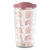 Tervis Boho Rainbows Made in USA Double Walled Insulated Tumbler Cup Keeps Drinks Cold & Hot, 16oz, Classic