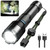 LETMY Rechargeable LED Flashlights High Lumens, 250000 Lumens Super Bright Flashlight, Waterproof High Powered Flash Light, Powerful Handheld Flashlights with 5Modes for Emergency Hiking Camping Gift
