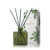 Thymes Petite Reed Diffuser - Fragrance Oil Diffuser Set - Green Glass Bottle - Frasier Fir - 4 fl oz