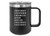 Rogue River Tactical Funny Foxtrot Off Military Acronym Heavy Duty Stainless Steel Black Coffee Mug Tumbler With Lid Novelty Cup Great Gift Idea For Veterans