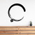 Large Vinyl Wall Decal Enso Circle Zen Japanese Calligraphy Art Stickers Mural (475ig) Black
