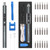 JXTZ Electric Screwdrivers, 28 in 1 Electric Precision Screwdrivers Set with 24 Bits, USB Rechargeable Portable Mini Repair Tools Kit ?with LED Light for Repairing Mobile Phones, Computers, Watches