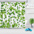 LB St.Patrick's Day Shower Curtains for Bathroom, Green Leaf Clover Shamrock Spring Shower Curtain Set with Hooks,72x78 inch Extra Long Polyester Fabric Waterproof