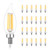 Sigalux E12 Candelabra Bulb 60 Watt, 24 Pack Candle Light Bulbs Dimmable, CA10 Flame Tip 500LM 2700K Soft White, E12 Candelabra LED Light Bulbs for Chandeliers, Ceiling Fan, Pendant, Wall Sconces