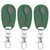 ACT-31B ACP00879 Megacode 318MHZ Remote for Linear LD033 LD050 LS050 Garage Door Openers(3Pack)