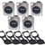 ANMBEST 5PCS USB IP67 Waterproof Connector, Zinc Alloy Housing Panel Mount Female to Female USB Bulkhead Coupler Adapter with Weatherproof Dust Cap (USB2.0)