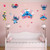 Stitch Wall Sticker Children's Cartoon Bedroom Background Wall Decoration Self-Adhesive Wall Sticker PVC