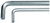 GEDORE 6344760 42 3/16AF Hexagon Allen Key 3/16"