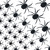 Halloween Spider Decoration?70pcs 4 Sizes 3D Spider Stickers ?PVC Spider Wall Decal Stickers Window Clings Halloween Door Decor Halloween Party Decorations Supplies Black Spider Wall Decor