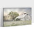Farmhouse Barn Wall Art - Barn Pictures Canvas Wall Art for Rustic Wall Decor, White Old Barn Canvas Print, Modern Farm Windmill Barn Painting Framed for Home Living Room Wall Decor (12x18 Inches)