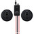 Meskliu 12v Wireless Switch,Mini Remote Control Switch,DC 12V/24V/48V/10A Relay with 328FT Long Range,Wireless RF Switch for Car,Motor,Lamps,LED Lights,Fans