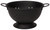 Now Designs Large Colander, 2.69 Quart, Matte Black