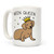 LookHUMAN Ween Queen White 15 Ounce Ceramic Coffee Mug