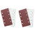 Hook/Loop 1/3 Sheet Sanding Sander Sandpaper Pads 20 Pack 120 Grit