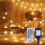 Globe String Lights, 59FT 100 Led Fairy Lights Plug In 8 Modes With Remote Control Waterproof Outdoor Indoor String Lights, Fairy Lights for Bedroom, Garden, Party, Wedding, Christmas Decor Warm White