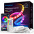 Kimdelee 50ft Outdoor Led Strip Lights Waterproof, 12v RGB Led Strip Lights Waterproof Color Changing 5050 RGB with Bluetooth Music Sync App Remote Controller, Outdoor Rope Lights