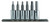 Urrea 4770-6 1/4-Inch Bits Hex Metric Socket Set