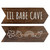 Lil Babe Cave Wall Sign - Little Babe Cave Decor for Playroom, Baby Girl Room Decor, Woodland Nursery Decor for Girls, Baby Girl Nursery Wall Decor, Toddler Girl Bedroom Decor, 14 * 10 inch