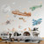Lipastick Large Airplane Wall Decals for Kids - Premium Kids Wall Stickers Aircrafts - Creative Nursery Wall Decal for children's room, bedrooms - Plane Baby Nursery Wall Decor - Large Vinyl Wall Decal L Size (L, 15082113)