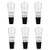 6PCS Wine Aerator Pourer, Sarissa Iron Ring Premium Aerating Decanter Spout Wine Aerator Bottle Stopper Free Flow Pourers Barware Bar Accessories Tools