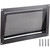 VEVOR, 8" Height x 16" Width x 2" Depth, Reduce Foundation Damage Risk, Black, Wall Mounted Crawl Space Flood Vent