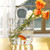 YumTech Purse Vase Glass Vase for Flowers Bag Vase Unique Flower Vase, Glass Vases for Centerpieces & Fish Bowl, Elegant Plaid Design, Cute Flower Vases for Home/Wedding Decor, 11 Inches (Clear)