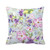 Awowee Throw Pillow Cover Beautiful Watercolor Spring Flowers Violet Pansy and Wild Roses 18x18 Inches Pillowcase Home Decorative Square Pillow Case Cushion Cover